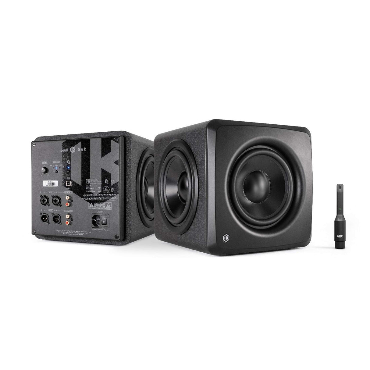 IK Multimedia iLoud Sub Ultra-Compact Actieve Subwoofer 6.5 Inch met ARC Room Correction en Bluetooth