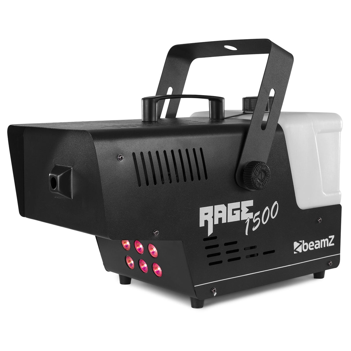beamZ Rage1500LED Rookmachine – 1500W met RGB LED’s, DMX en 3.5L Tank