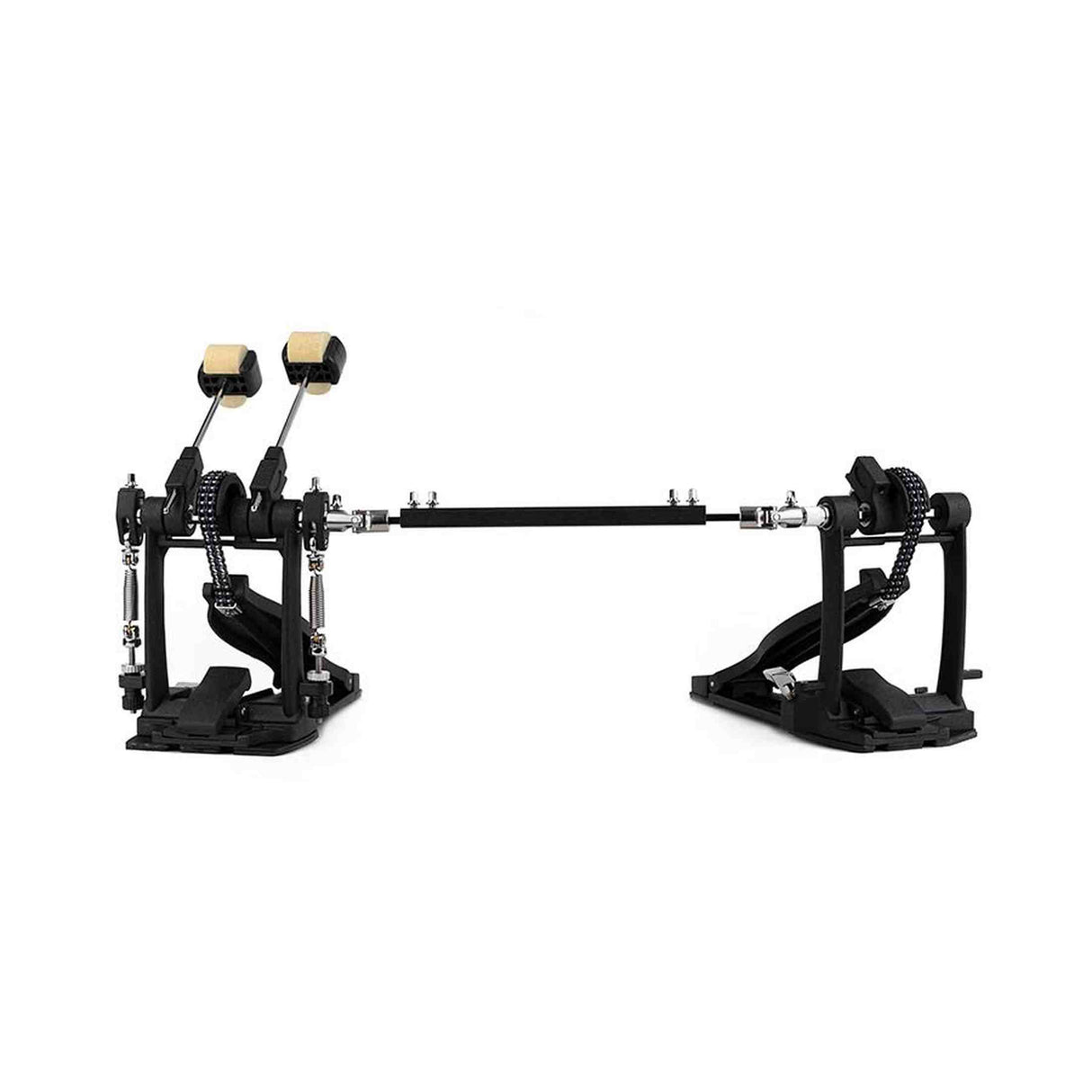 Hayman BDP-200 Dubbel bassdrumpedaal, dubbele ketting, semi-professioneel model