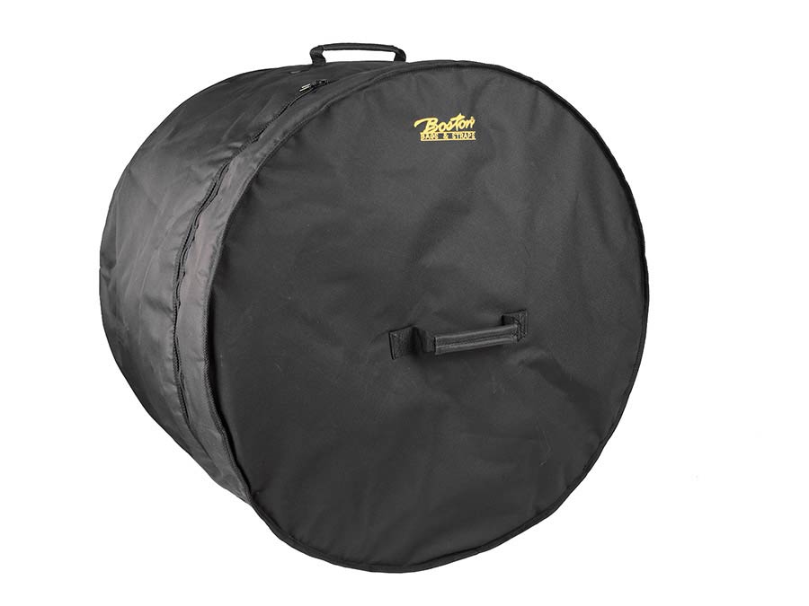 Boston DB-18-B Bassdrum gigbag 18", zwart cordura, 10 mm gevoerd