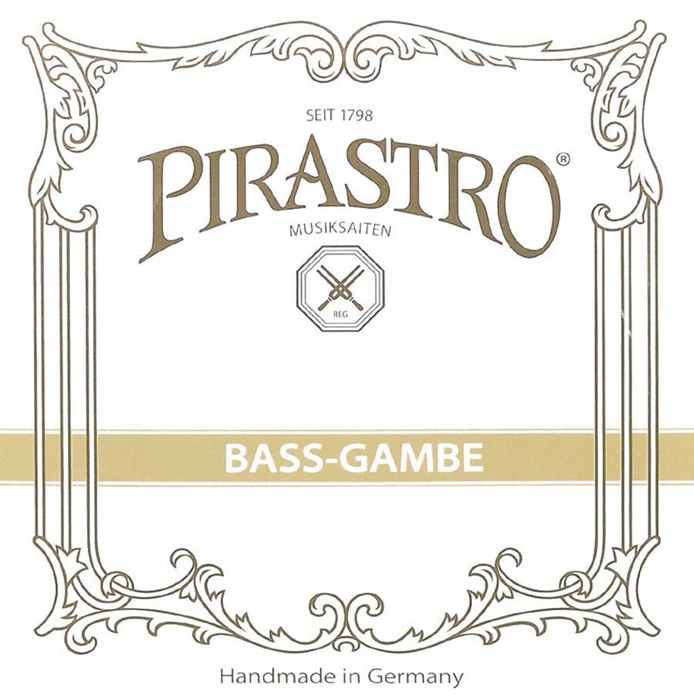 Pirastro P257530 bass tenor -gamba string G-5 26 , gut core, silver-plated