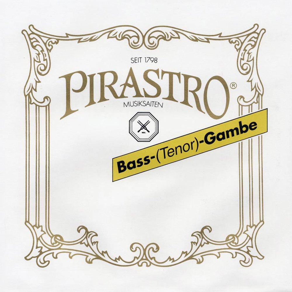 Pirastro P257820 bass tenor -gamba string G-5 24 1/2 , gut core, copper