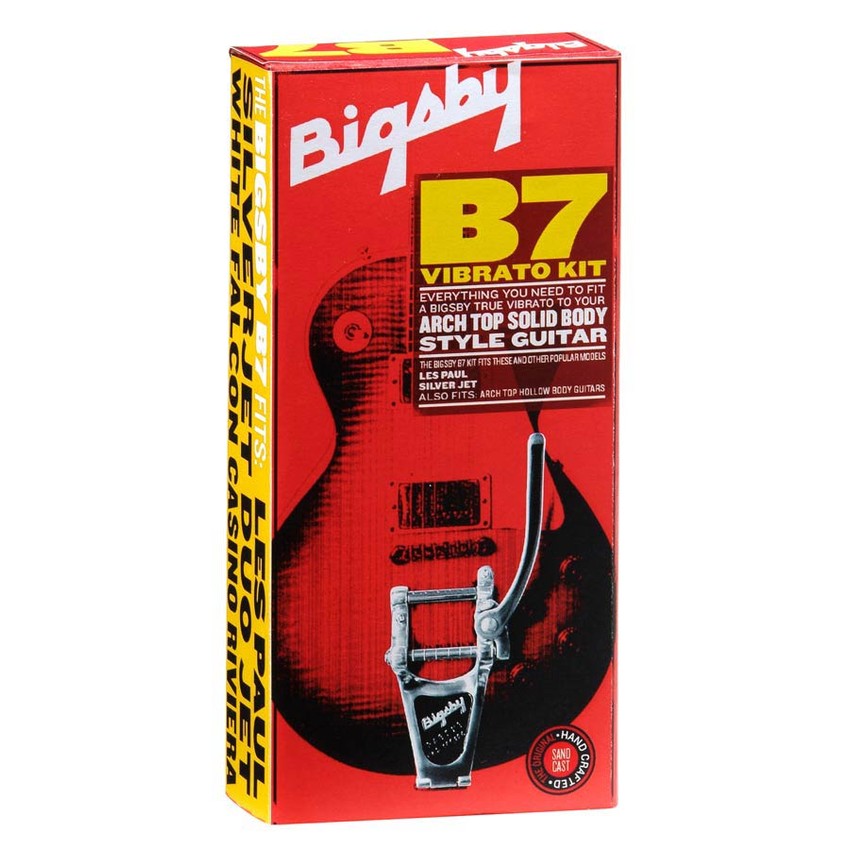 Bigsby B-B7-CHB7 Vibrato Tailpiece - Gepolijst Aluminium