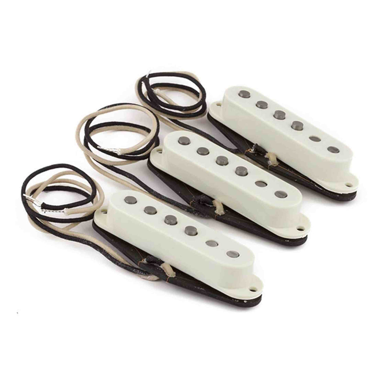 Fender 0992236000 Pure Vintage '59 Strat Pickup Set - vintage white