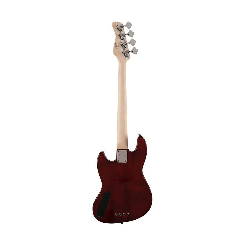 Sire U5 A4/NT Marcus Miller short scale basgitaar 4 snarig passief elzen gevlamd esdoorn natural