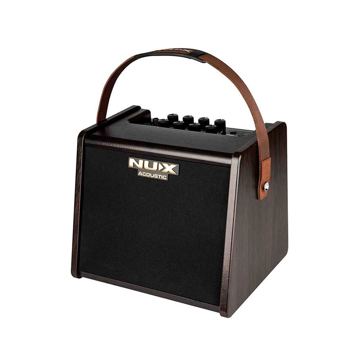 NUX AC-25 akoestische gitaarversterker 25W 2 kanalen Bluetooth met accu