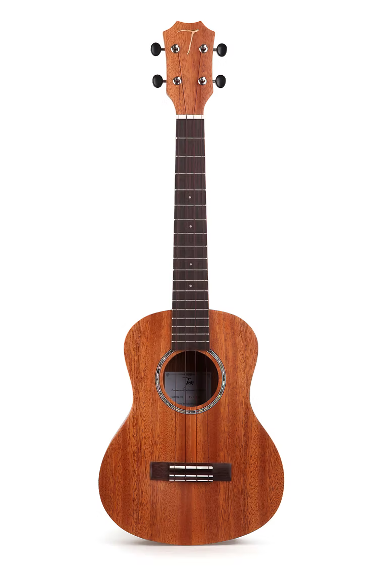 TOM 230 Concert Ukulele Massief Mahonie met Walnoot Toets en Brug