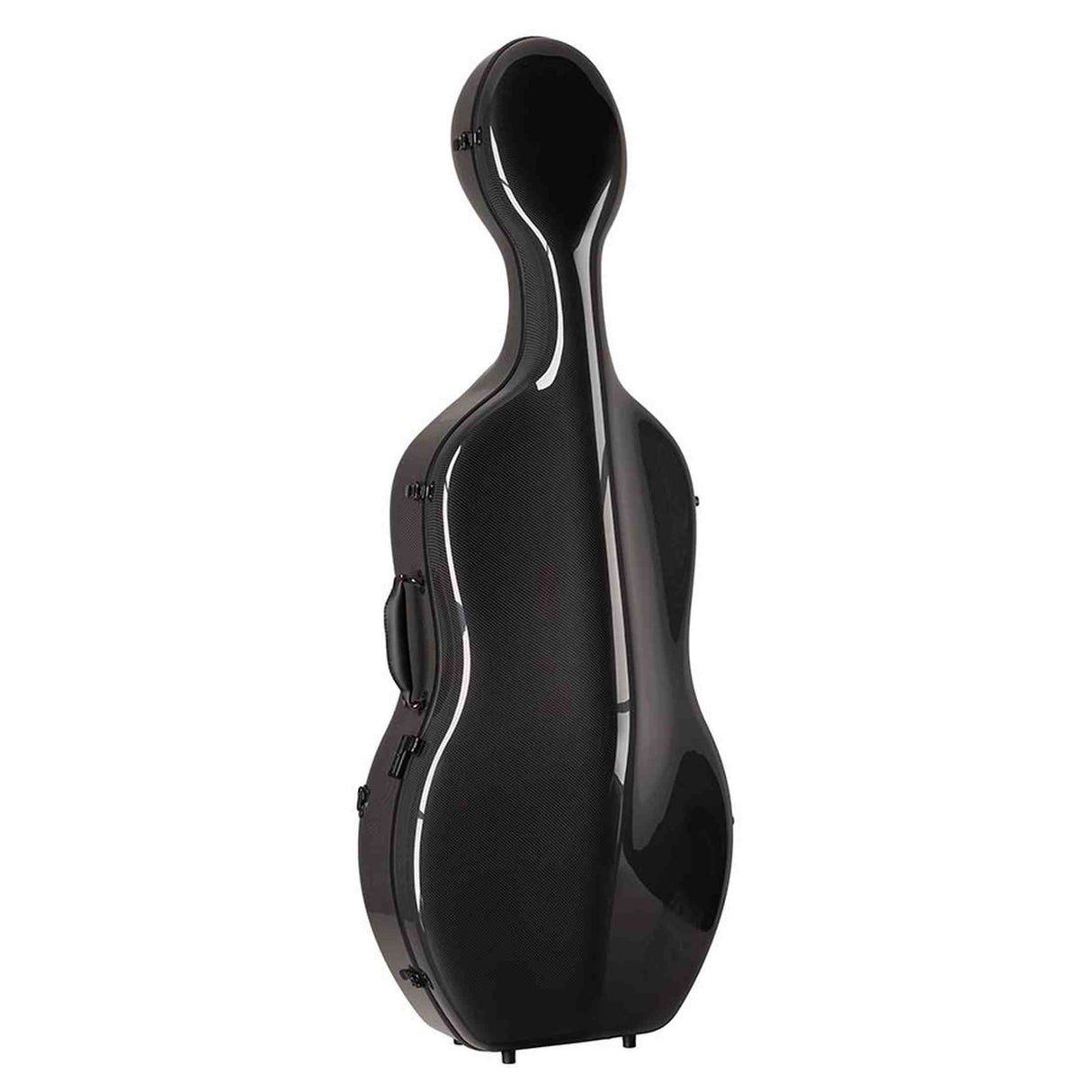 Leonardo CC-844-BK Pro Series cellokoffer 4/4 full carbon zwart 3,8 kg