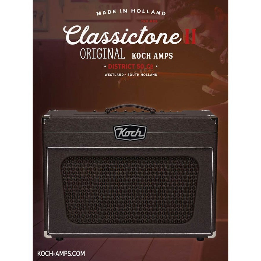 Koch CTII20/C112 Classictone II Gitaarversterker – 20W Class A Combo, 3 Kanalen & Reverb