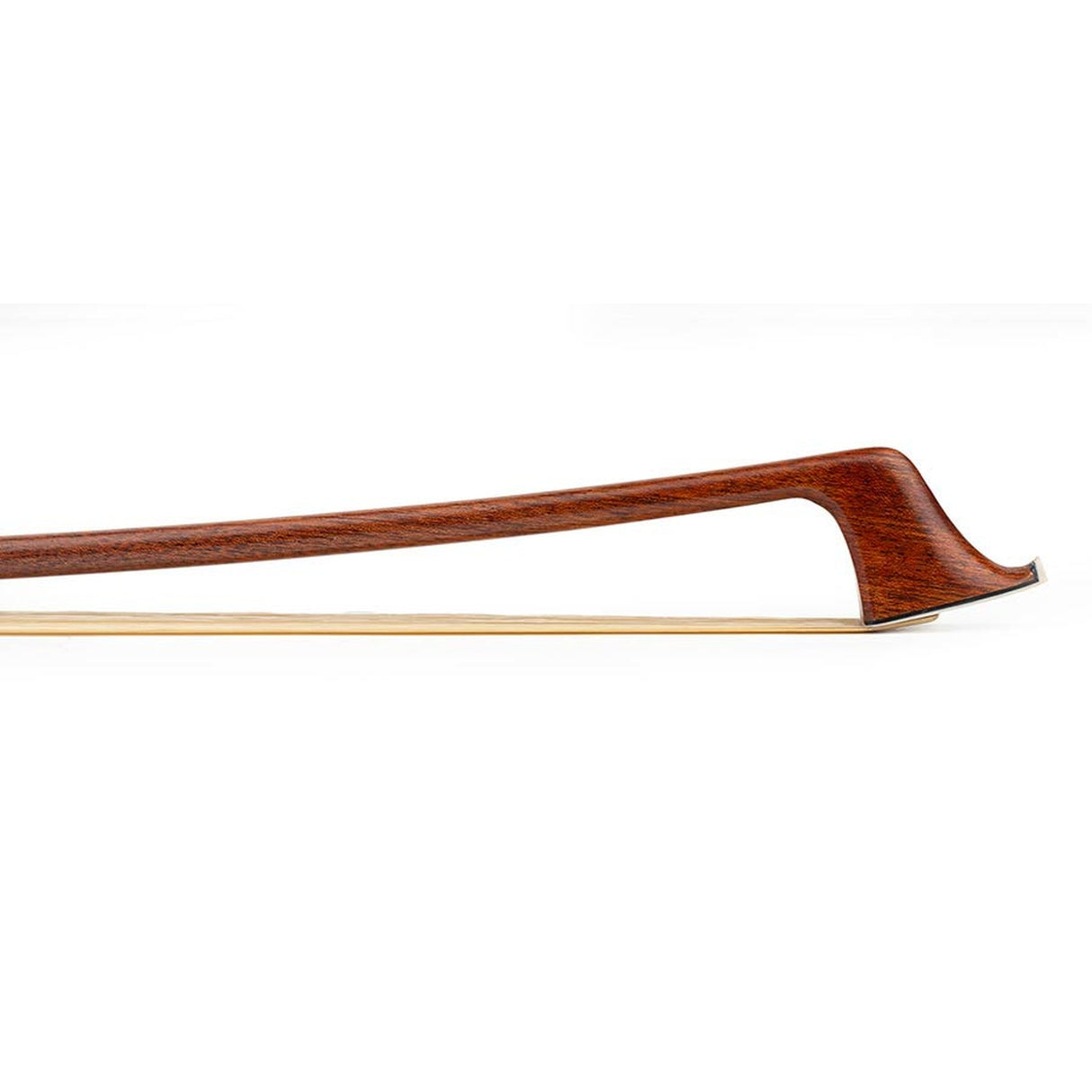 ELS FBC-5044-W cello bow, 4/4, carbon fiber/wood layered, round, ebony frog, parisian eye, fully nickel mounted