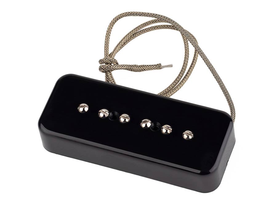 Lollar 10301-111111 P-90 Soapbar Single Coil – Halspositie Zwart
