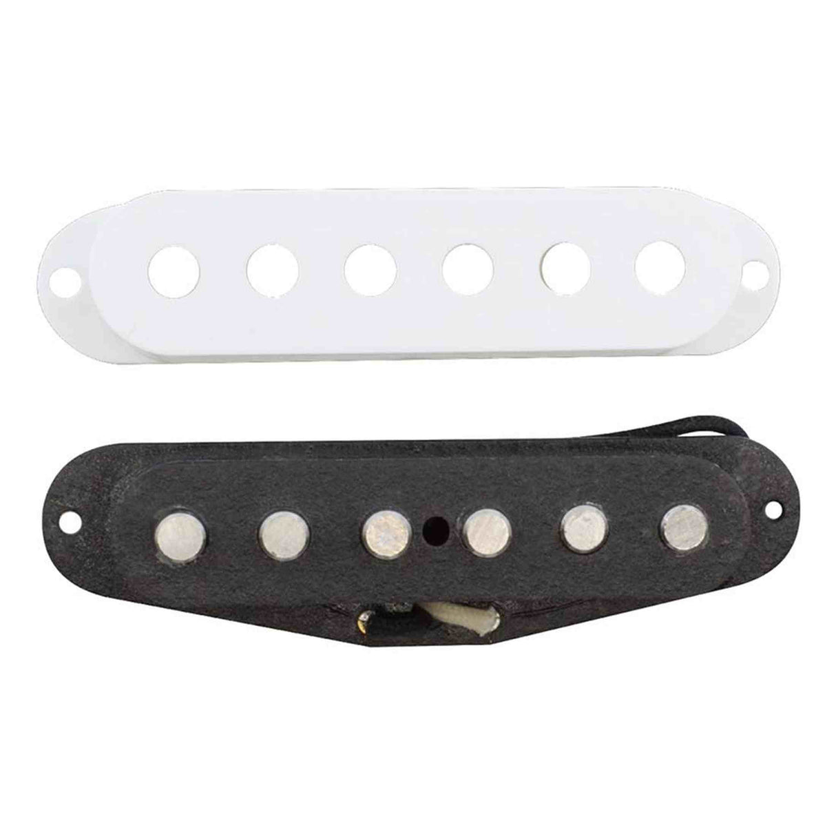 Gotoh GPU-STCLAWNX Classic Alpha Single Coil ST Pickup - Alnico 5 staafmagneten, hals, wit