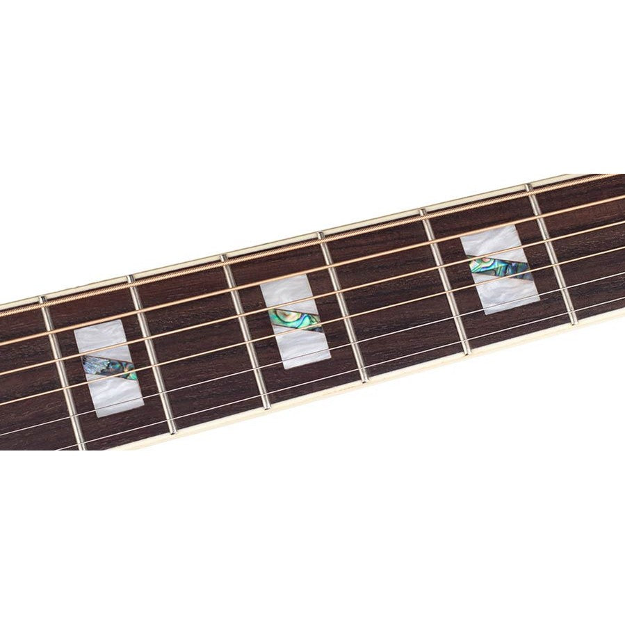 Richwood HSJS-42-TBK Heritage Series jumbo akoestische western gitaar zwart