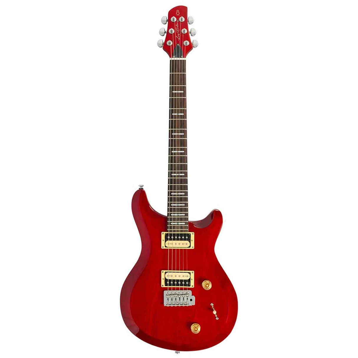 Sire Q3/VCH Larry Carlton elektrische gitaar – mahonie body, HH-configuratie, Vintage Cherry