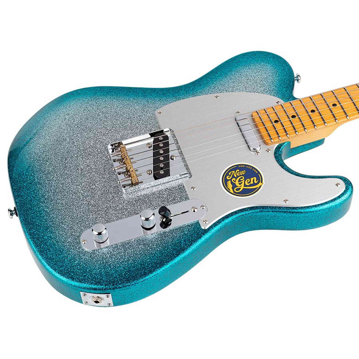 Sire T7N/SBS elektrische gitaar – T-Style, North American Alder, Skyburst Sparkle, stainless frets, locking tuners