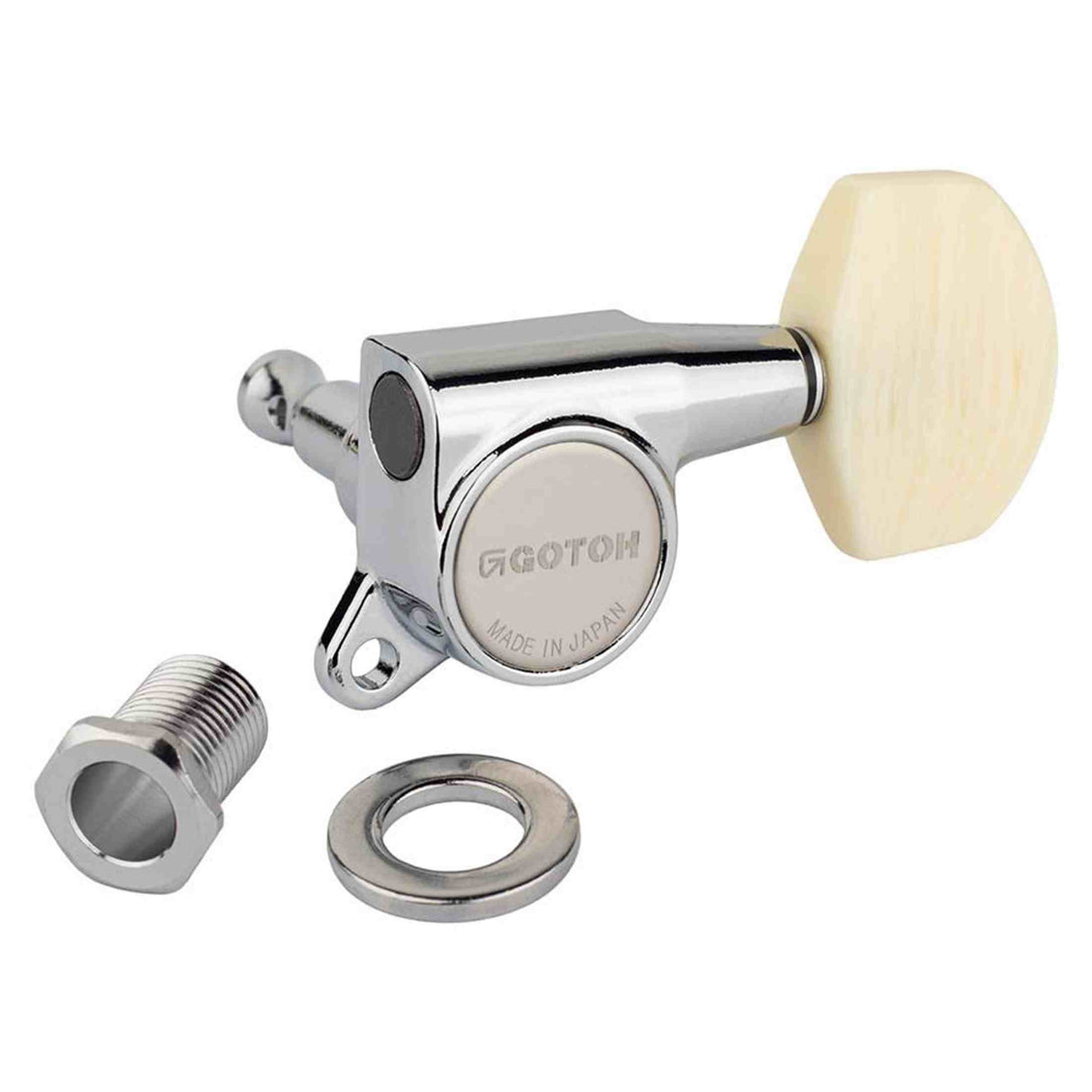 Gotoh GTH13955 SG381 stemmechanieken met M01 knoppen, 3L3R, chroom