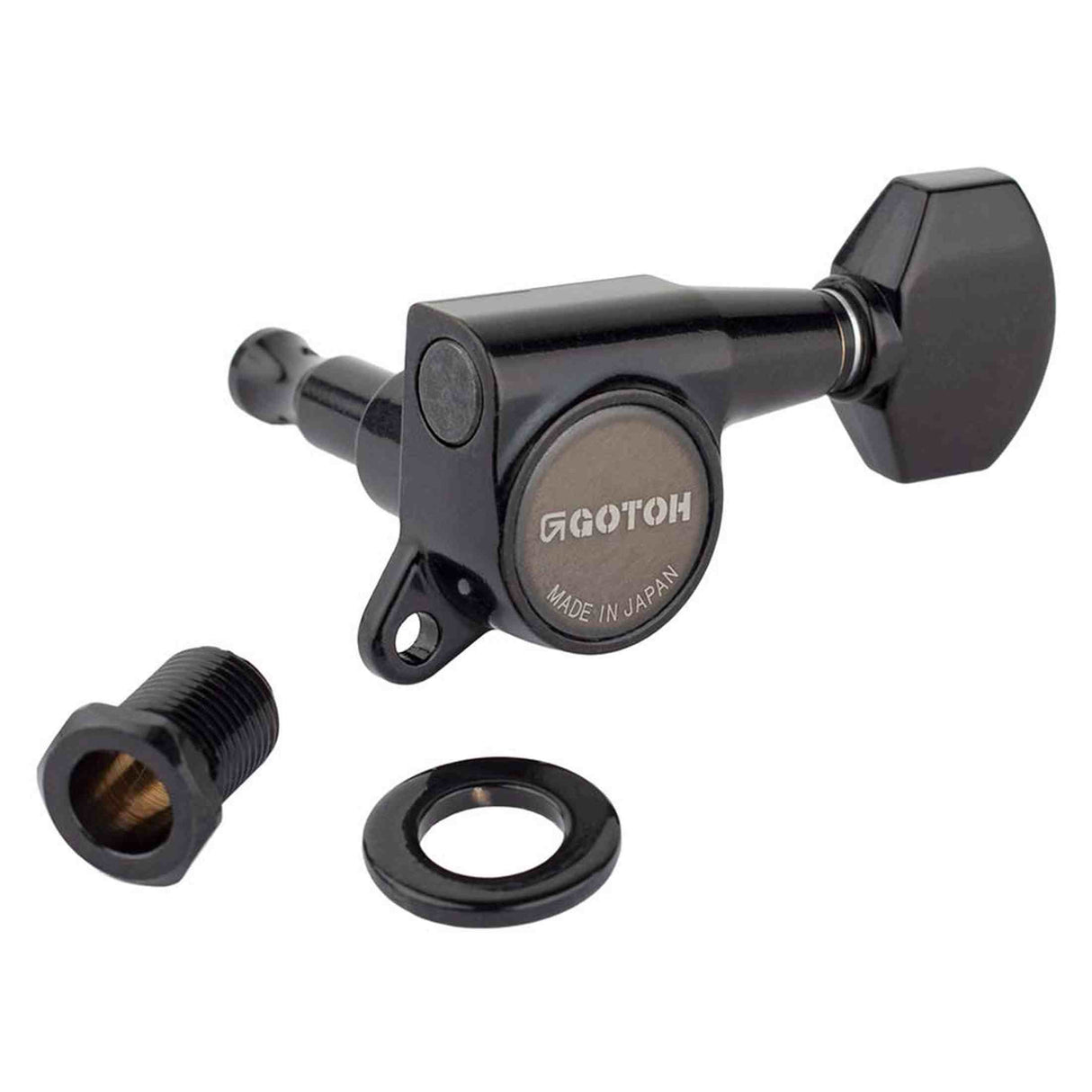 Gotoh GTH14000 SG381 stemmechanieken met Magnum Lock and 07 knoppen, 3L3R, cosmo zwart