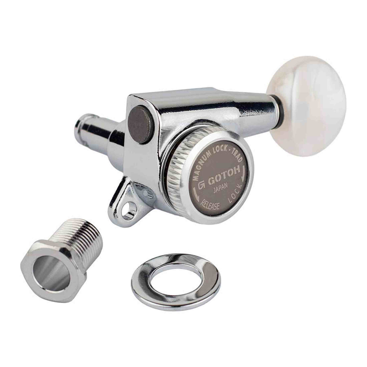 Gotoh GTH14077 SG381 stemmechanieken met Magnum Lock Trad and 05PW knoppen, 6L, chroom