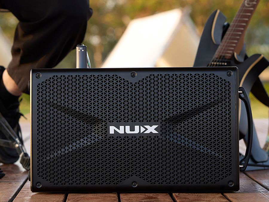 NUX NBA-200FR Busking 200FR Set van 2 - 276W PA set met accu