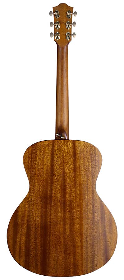 Bromo BAN2V Denali Series Grand Auditorium gitaar, torified solid spruce top, mahogany body, natural gloss, heavy duty tas