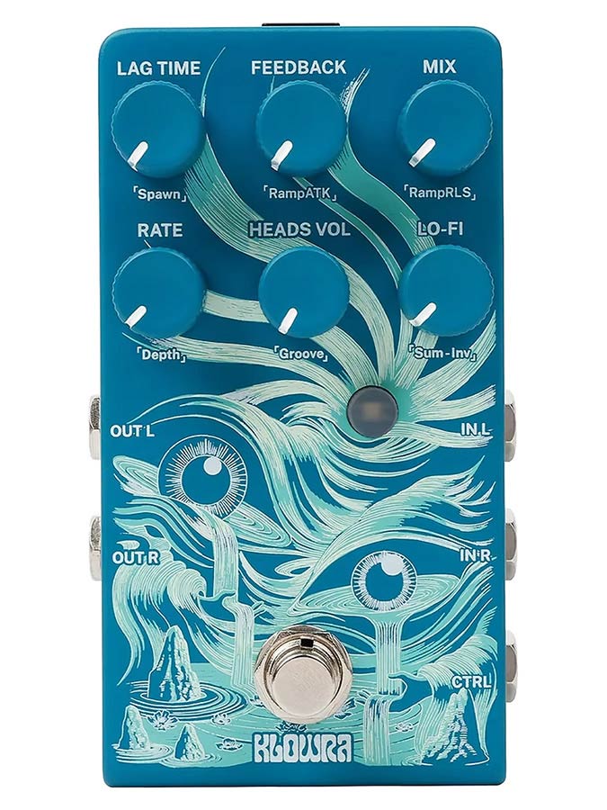 Klowra KBS-05 Bloom Infinity RILUM stereo multi-head delay pedaal