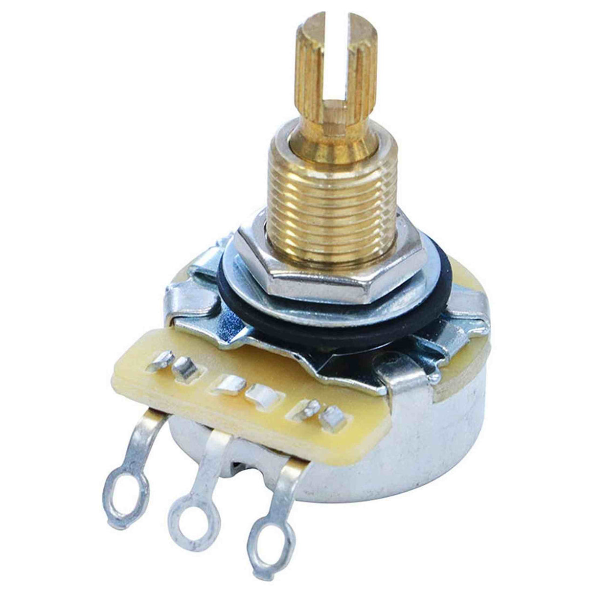 CTS USA CTS-A25 25K Audio Potmeter met Inch As voor Actieve Pickups