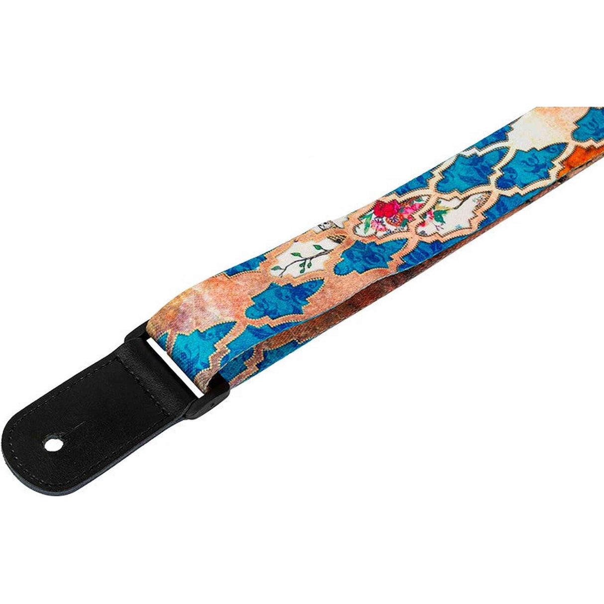 Flight S35 Granada Ukulele Strap Poly/Leer met Verstelbare Lengte en Leren Strap Ends