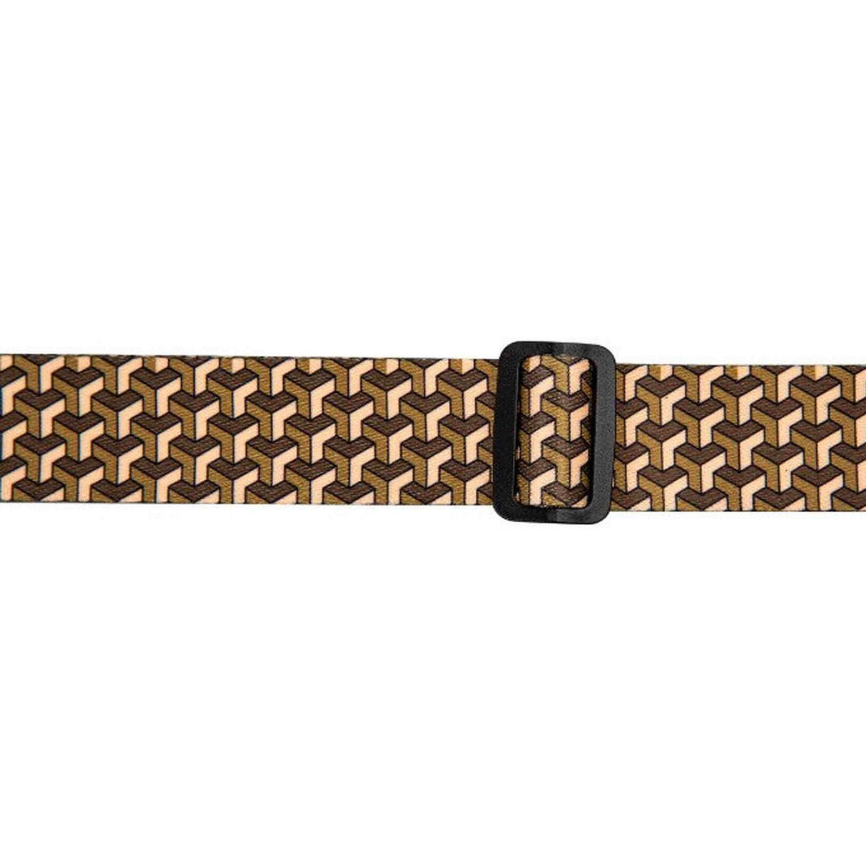 Flight S35 Trail S Ukulele Strap Poly/Leer Sand met Outdoor Design en Verstelbare Lengte
