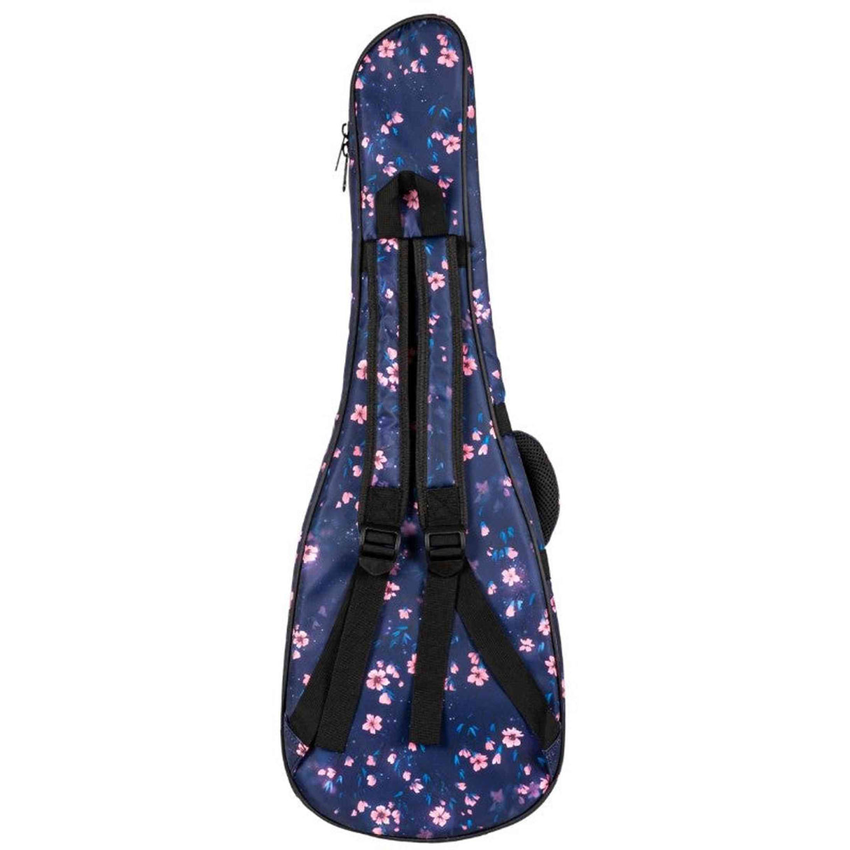 Flight FUB-T-SAKURA Gevoerde Gigbag voor Tenor Ukulele met Sakura Design en Accessoirevak
