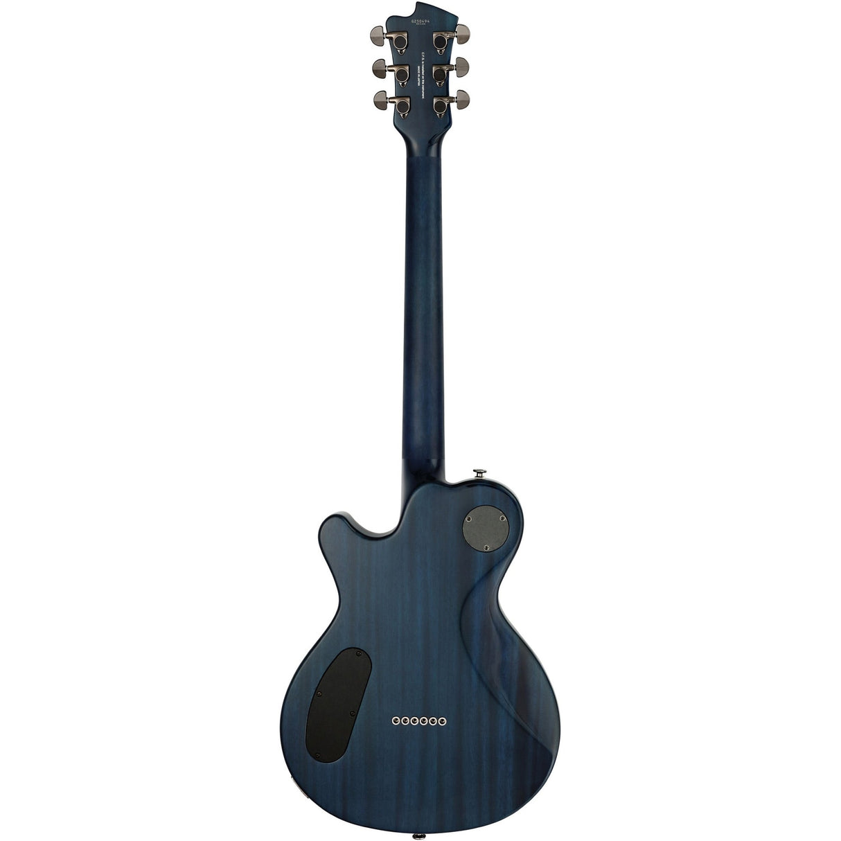 FGN Expert Flame elektrische gitaar Blue Planet Burst, Exotic Maple Top, 22 frets, met koffer