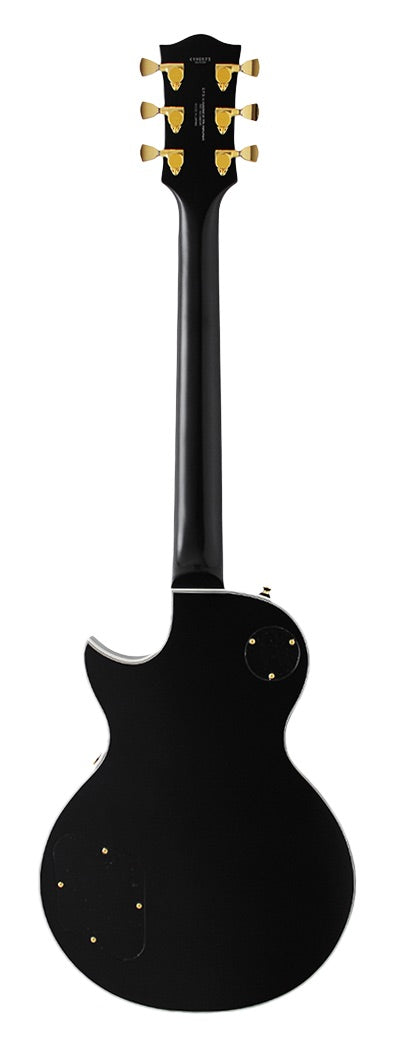 FGN Neo Classic LC20 elektrische gitaar Black High Gloss, Seymour Duncan SH 1 en SH 4, met gigbag