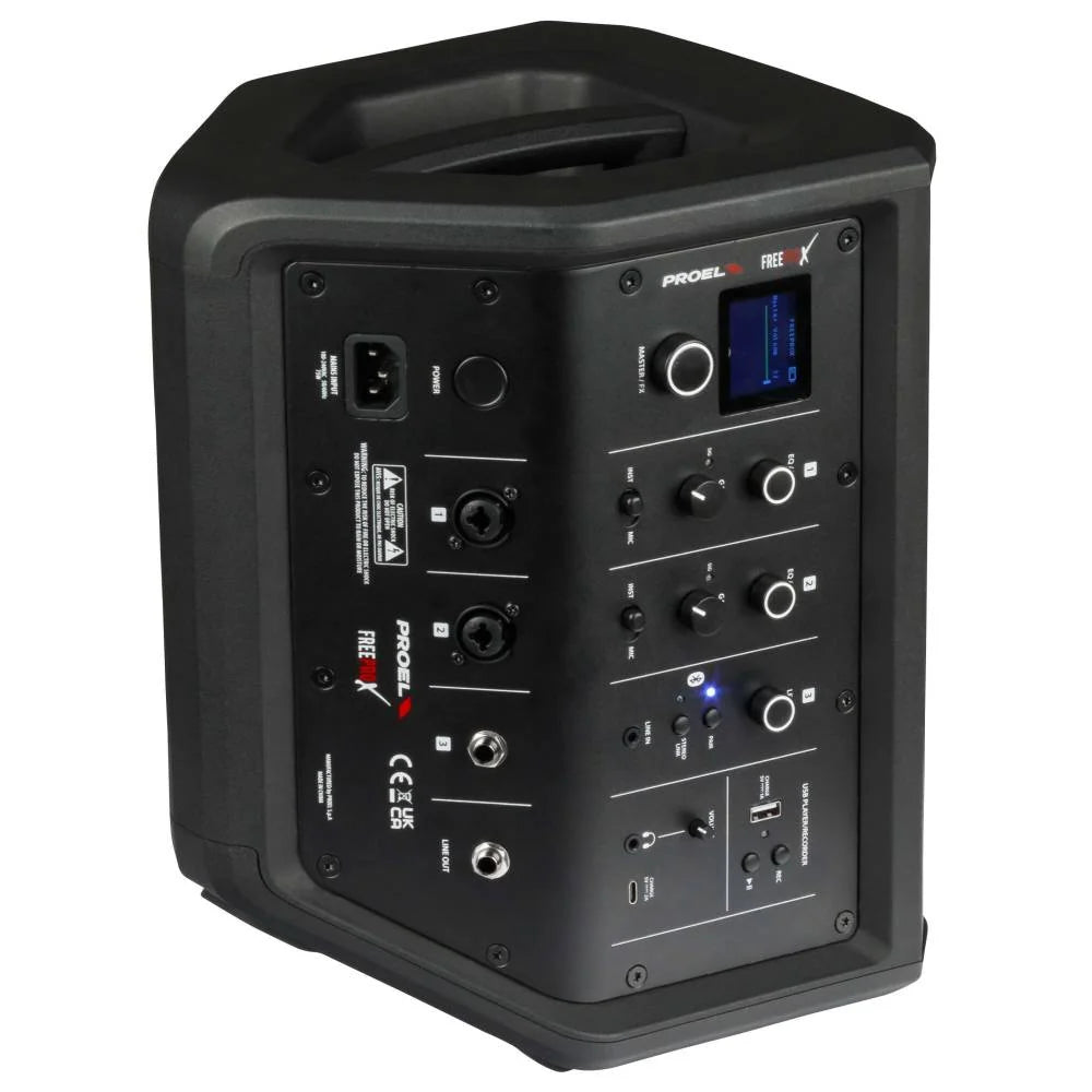 Proel FREEPROX draadloze accu PA speaker 400W