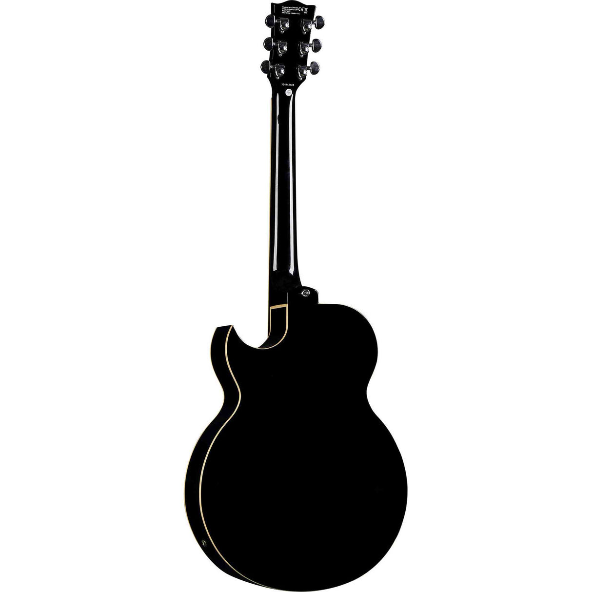 Eko Jazz GLD Semi-Hollow Elektrische Gitaar 175, 2 Humbuckers, 22 Frets, Goud