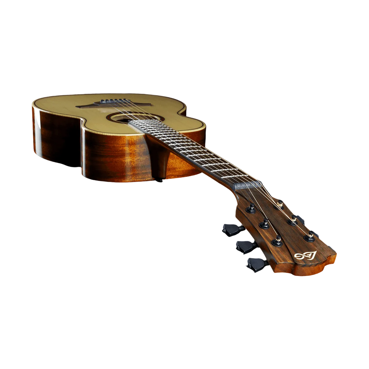 LÂG TRAVEL-SP Travel Akoestische Gitaar - Massief Engelmann Sparren