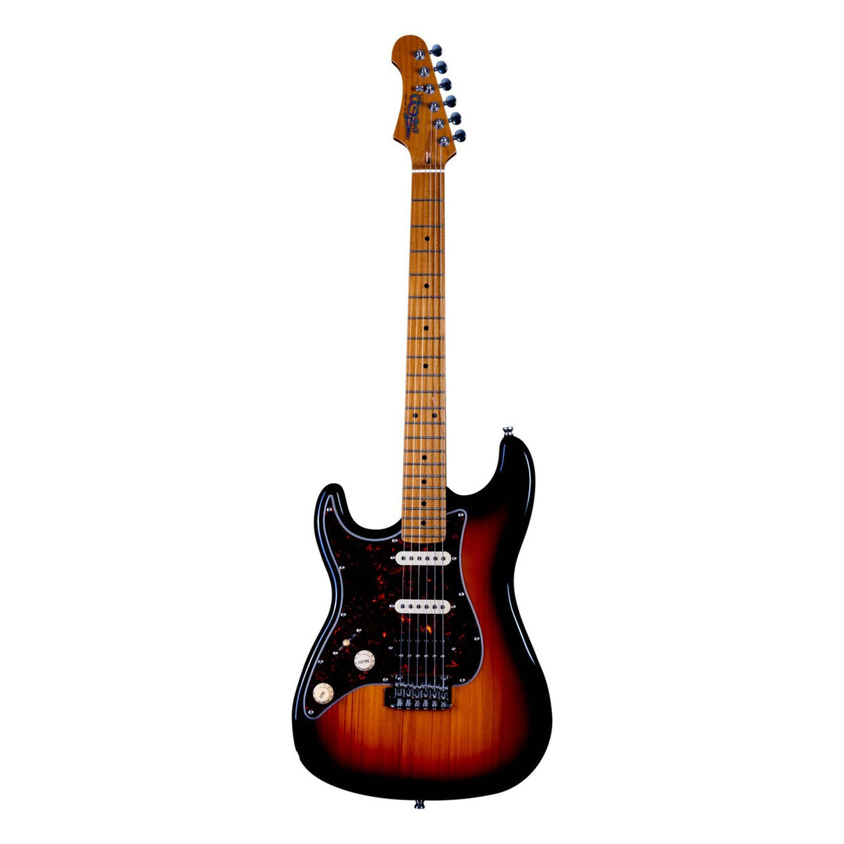 Jet Guitars JS-400 SBLH elektrische gitaar - Sunburst Linkshandig