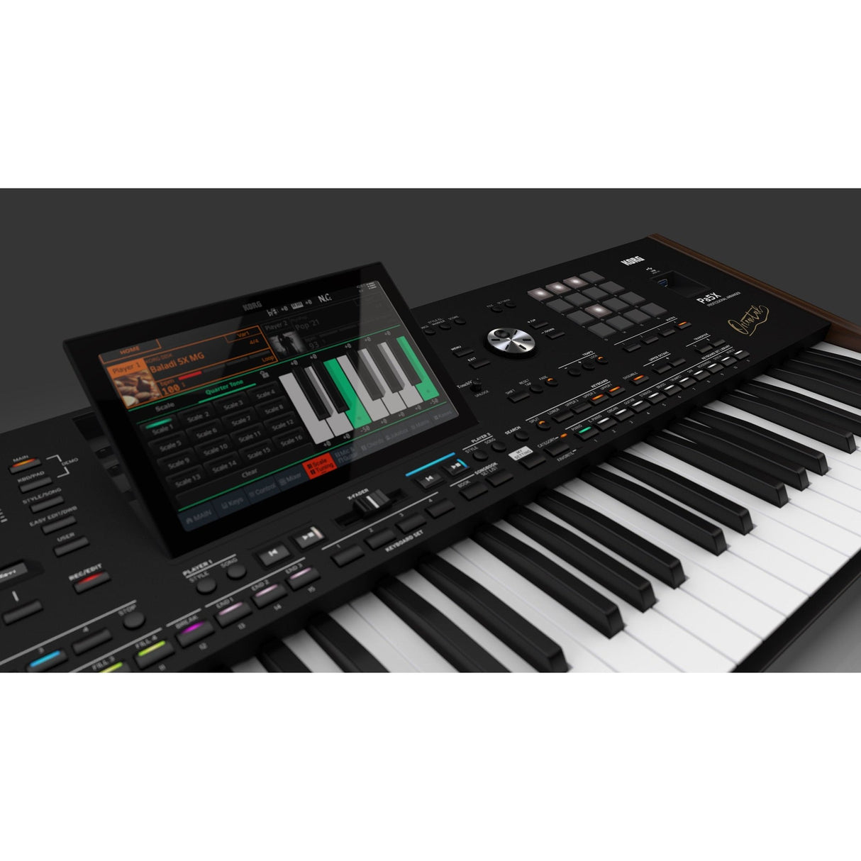Korg Pa5X 76 ORIENTAL Arranger Keyboard met Aftertouch en Oosterse Sounds