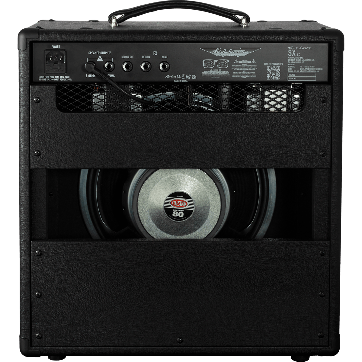 Ashdown SX-5C Buis Gitaar Combo Versterker 5W met 12" Speaker en Reverb