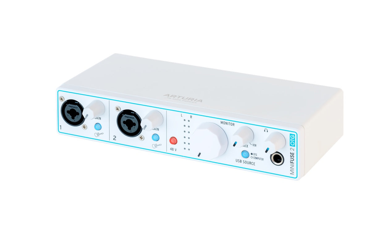 Arturia MiniFuse 2 OTG On-The-Go Draagbare USB-C Audio Interface