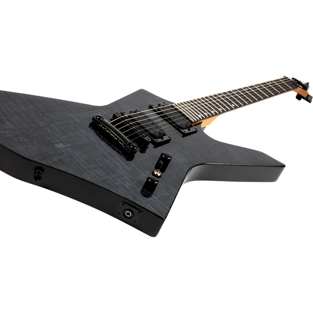 Spira Guitars X-500 TBK E elektrische gitaar V model
