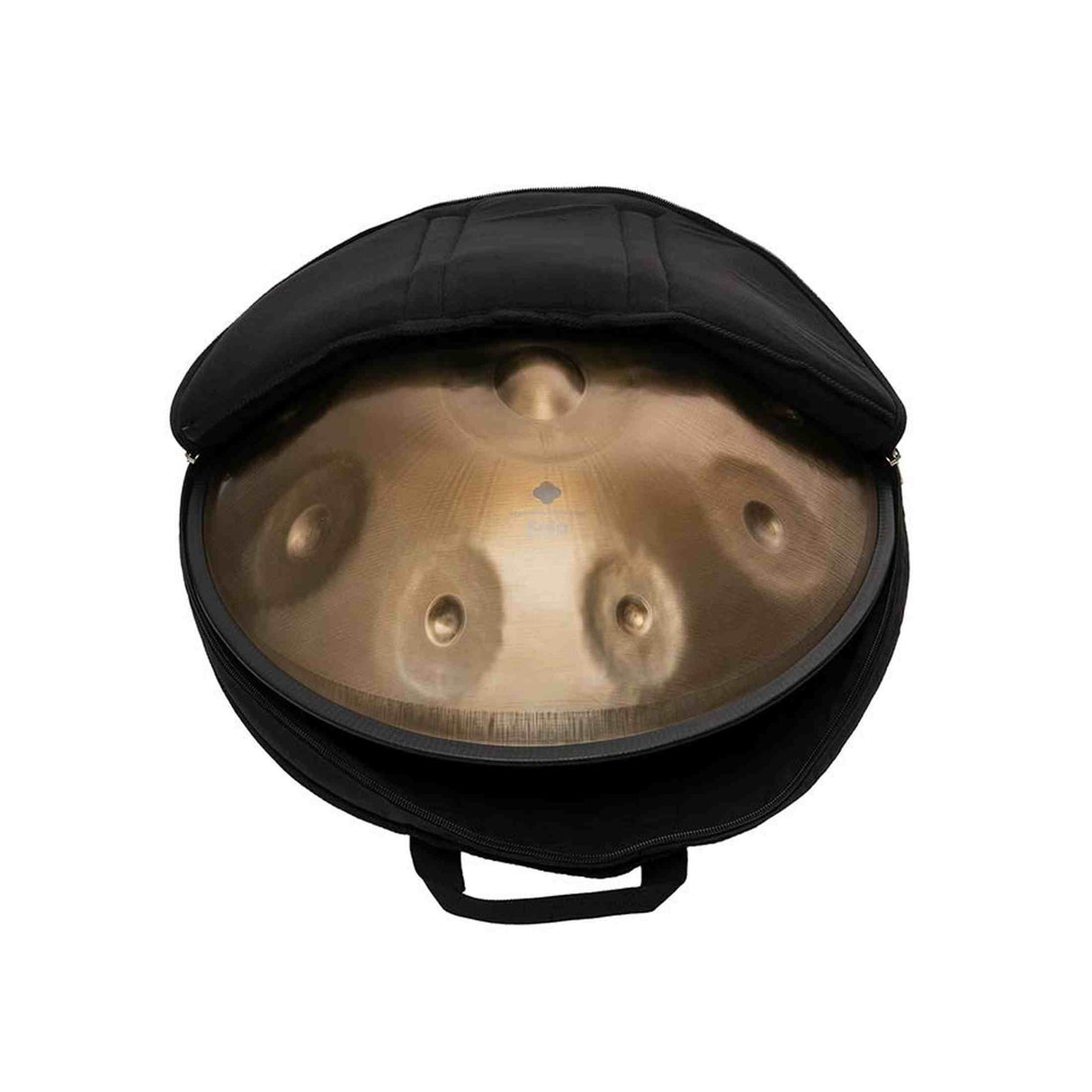 Sela SE 202 Stainless Steel Handpan D Amara 440 Hz goud handgemaakt met gevoerde draagtas