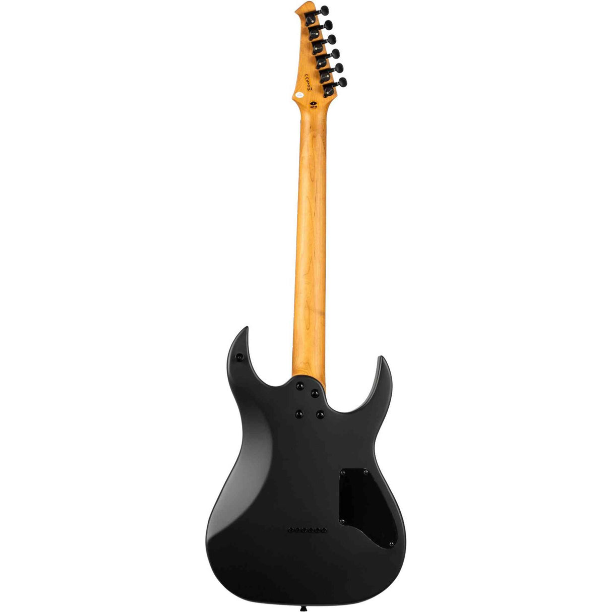 Spira S-400 MBK LH Linkshandige Elektrische Gitaar HH Villain Humbuckers Roasted Poplar Satin Black