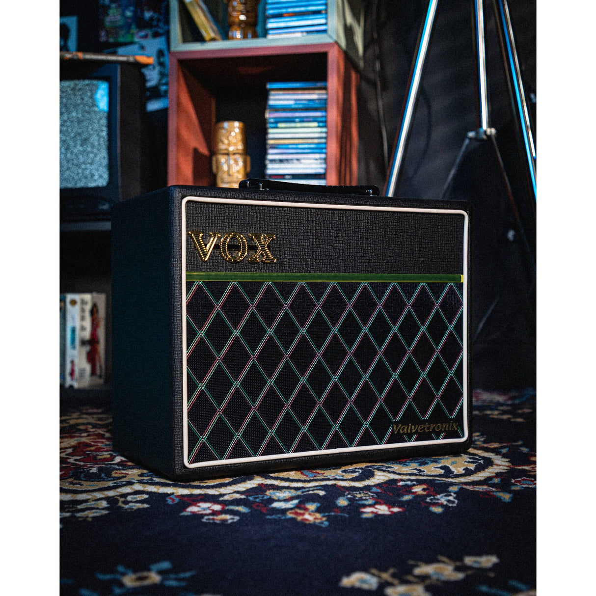 VOX VT20X Classic Blue gitaarcombo 20W met 12AX7 buis en 8 inch speaker