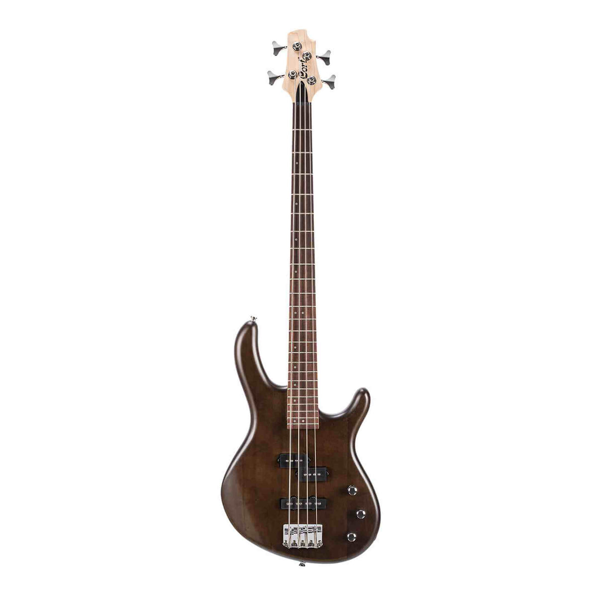 Cort Action PJ OPW basgitaar 4-snarig met PJ pickups, populier body en esdoorn hals