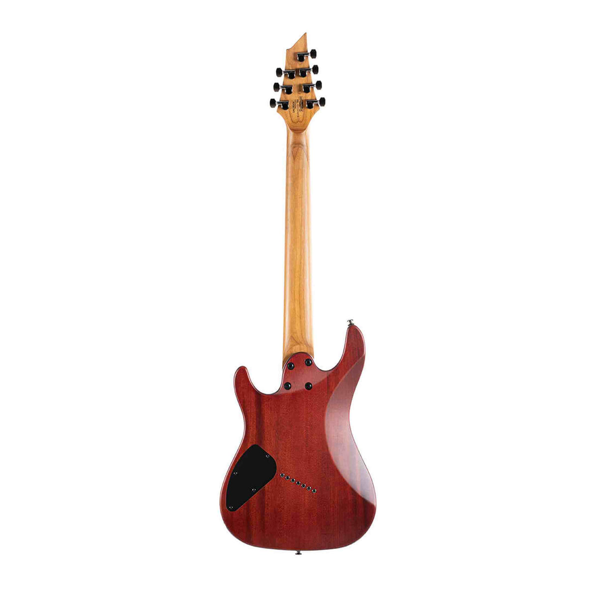 Cort KX307 Multi Scale OPM 7-Snarige Elektrische Gitaar Mahonie Roasted Maple Open Pore Mahogany