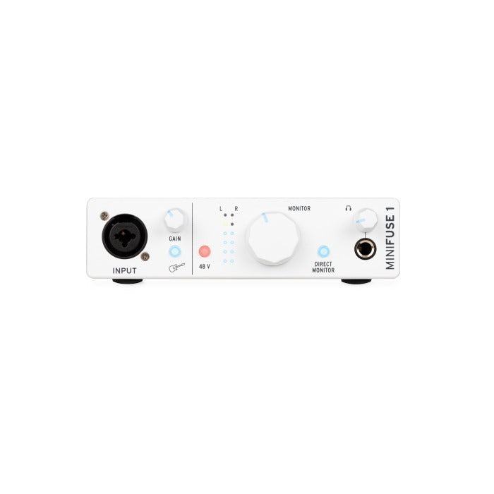 Arturia MiniFuse 1 White 1-in/2-uit USB-C Audio Interface