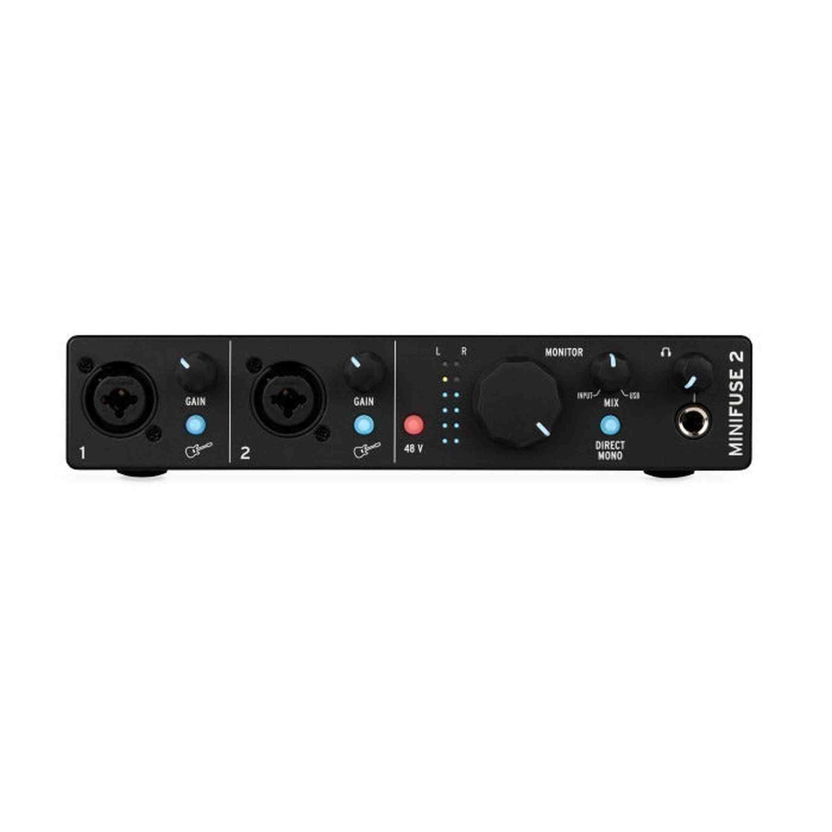 Arturia MiniFuse 2 Black 2-in/2-uit USB-C Audio Interface