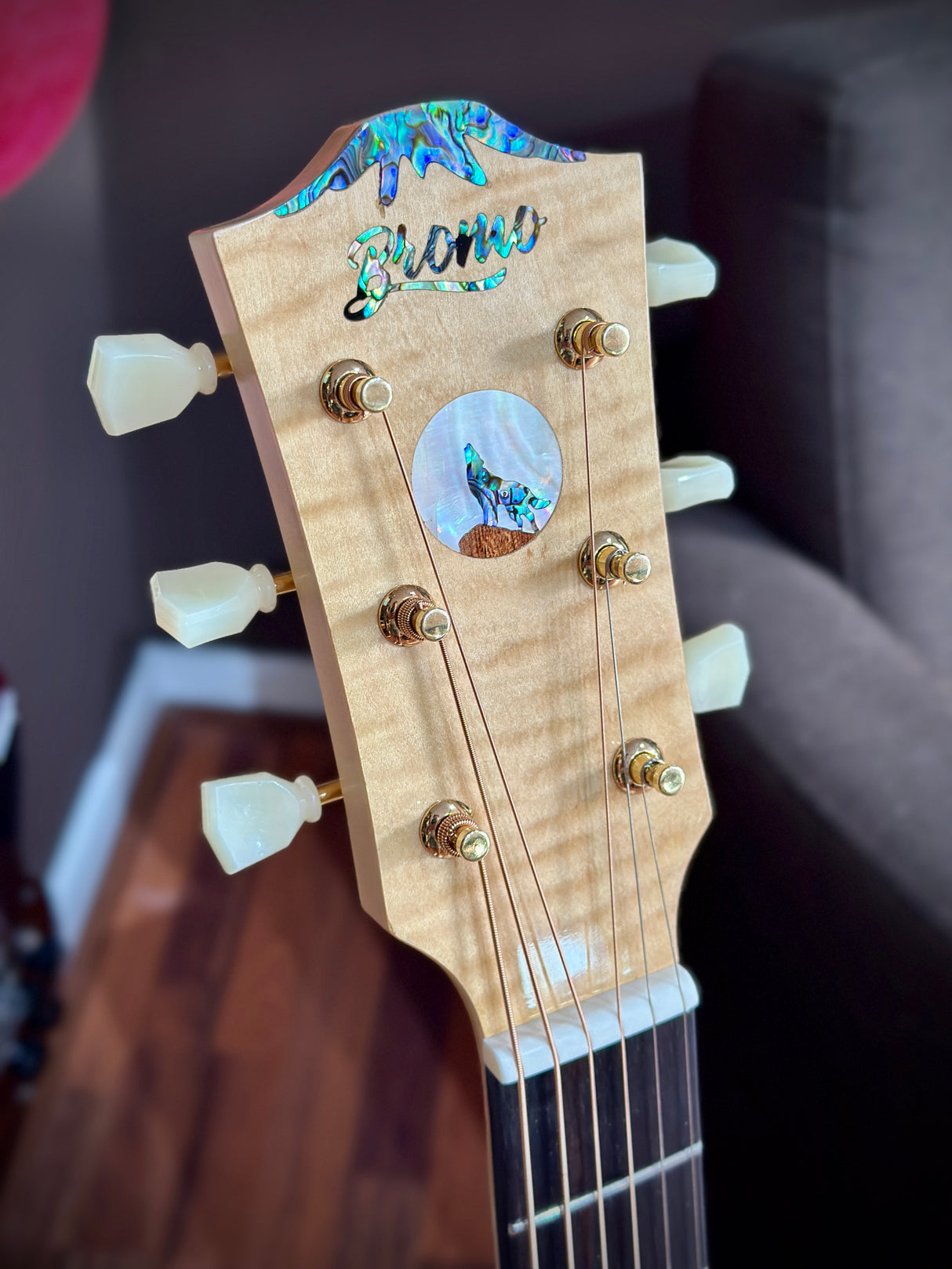 Bromo BAN7E Danali Series Jumbo akoestische gitaar sollid