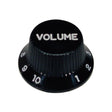 Boston KB-240-V Bell Knop - Zwart Volume Regelaar