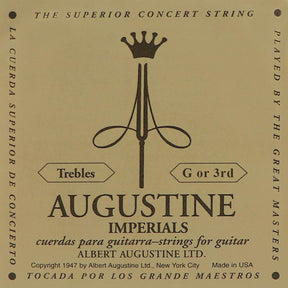 Augustine AUIMP-3 G-3 snaar, clear nylon, high tension