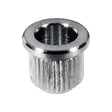 Boston TB-10-C string ferrules, Teaser, 8,3mm diameter x 9mm, 6-pack, chrome
